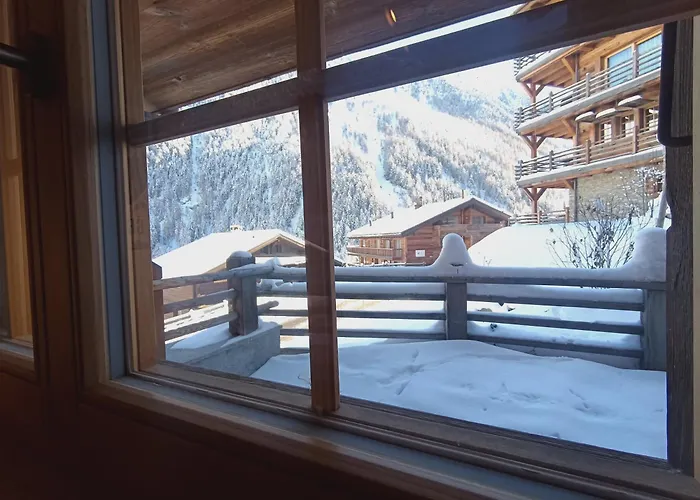 Agreable A Grimentz, Au Pied Des Pistes *